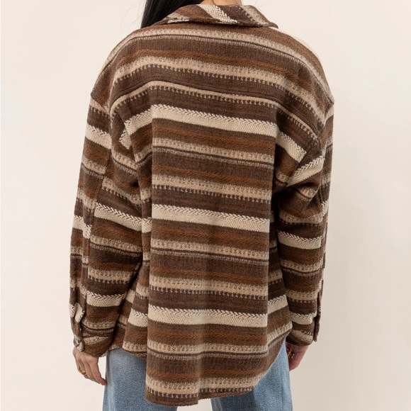 Bohme ADA STRIPED SHACKET Size XL - Picture 5 of 8